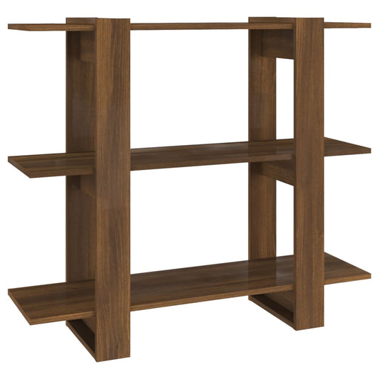 Book Cabinet/Room Divider Brown Oak 100x30x87 cm Book Cabinet/Room Divider Brown Oak 100x30x87 cm