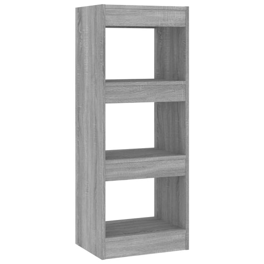 Book Cabinet/Room Divider Grey Sonoma 40x30x103 cm Engineered Wood Book Cabinet/Room Divider Grey Sonoma 40x30x103 cm Engineered Wood