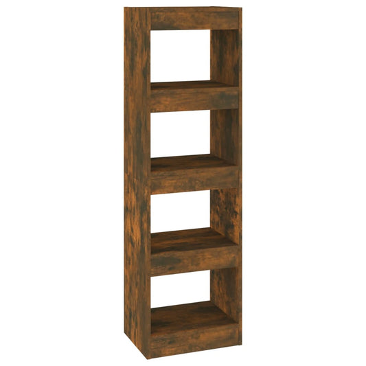 Book Cabinet/Room Divider Smoked Oak 40x30x135 cm Book Cabinet/Room Divider Smoked Oak 40x30x135 cm