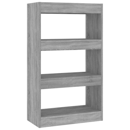Book Cabinet/Room Divider Grey Sonoma 60x30x103 cm Engineered Wood Book Cabinet/Room Divider Grey Sonoma 60x30x103 cm Engineered Wood