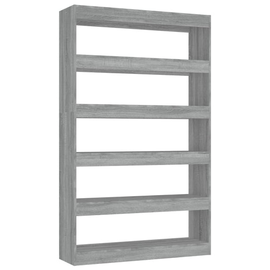 Book Cabinet/Room Divider Grey Sonoma 100x30x166 cm Book Cabinet/Room Divider Grey Sonoma 100x30x166 cm
