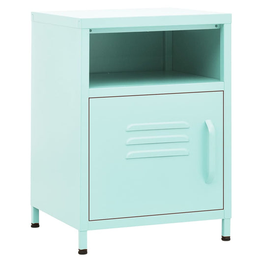 Nightstands 2 pcs Mint 35x35x51 cm Steel Nightstands 2 pcs Mint 35x35x51 cm Steel