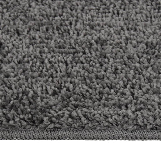 Shaggy Rug Dark Grey 160x230 cm Anti Slip Shaggy Rug Dark Grey 160x230 cm Anti Slip