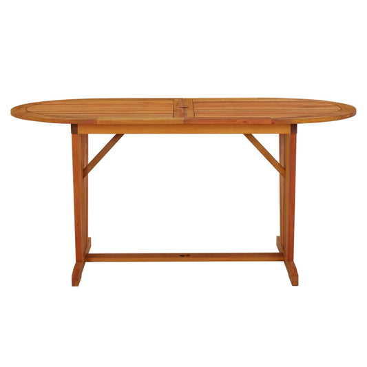 Garden Table 160x85x75 cm Solid Wood Eucalyptus Garden Table 160x85x75 cm Solid Wood Eucalyptus