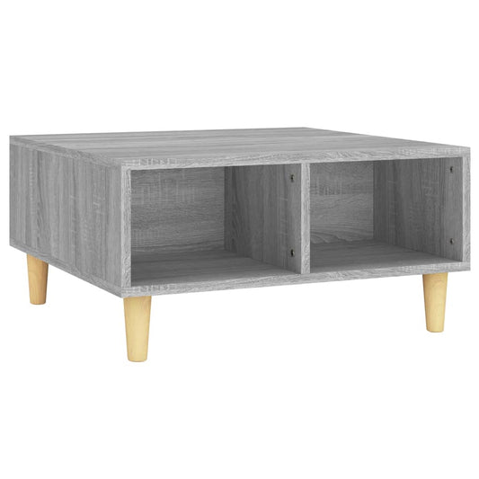 Coffee Table Grey Sonoma 60x60x30 cm Engineered Wood Coffee Table Grey Sonoma 60x60x30 cm Engineered Wood
