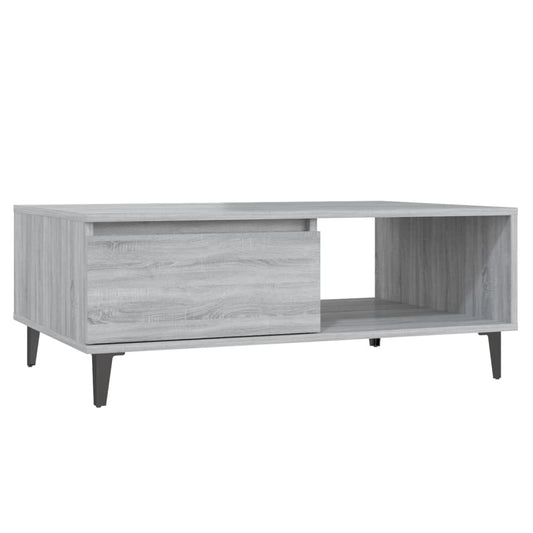 Coffee Table Grey Sonoma 90x60x35 cm Engineered Wood Coffee Table Grey Sonoma 90x60x35 cm Engineered Wood