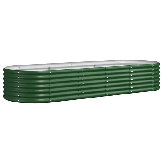 Garden Raised Bed | Green | Powder-coated steel | Large | Durable Garden Raised Bed | Green | Powder-coated steel | Large | Durable