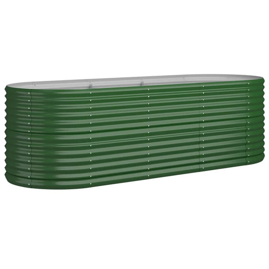 Garden Raised Bed | Green | Powder-coated steel | Extra Large | Tough Garden Raised Bed | Green | Powder-coated steel | Extra Large | Tough
