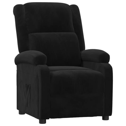 Recliner Chair Black Velvet Recliner Chair Black Velvet