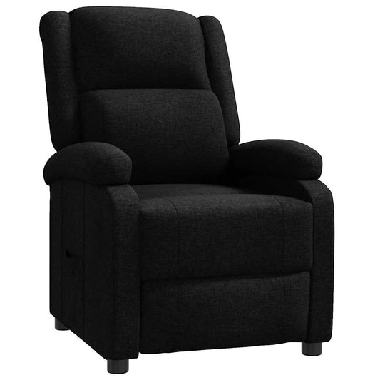 Recliner Chair Black Fabric Recliner Chair Black Fabric