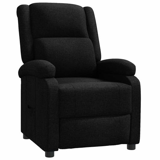 Recliner Chair Black Fabric Recliner Chair Black Fabric