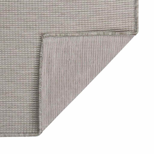 Outdoor Flatweave Rug 160x230 cm Light Grey Outdoor Flatweave Rug 160x230 cm Light Grey