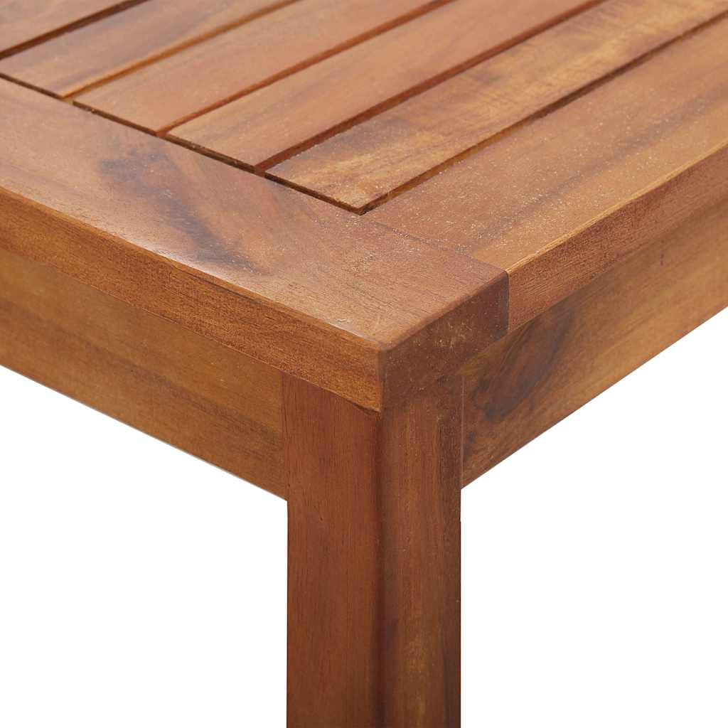 4 Piece Garden Lounge Set with Cushions Solid Wood Acacia
