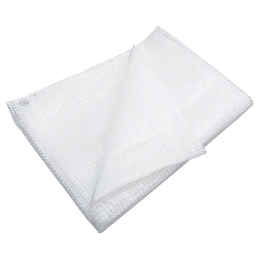 Leno Tarpaulin 140 g/m² 4x4 m White Leno Tarpaulin 140 g/m² 4x4 m White