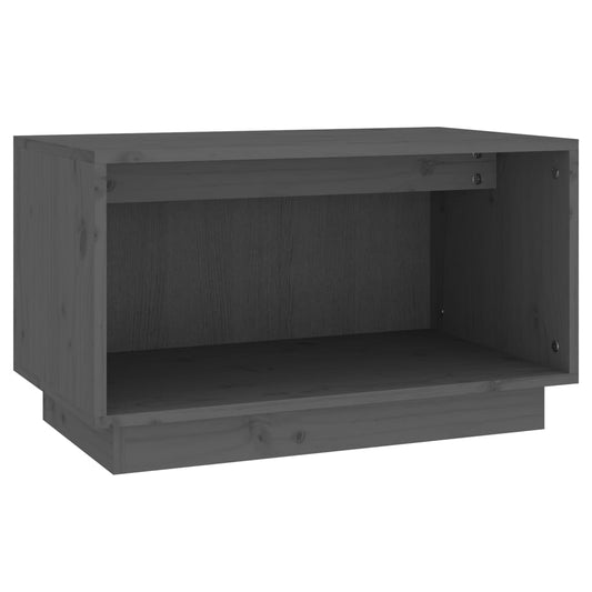 TV Cabinet Grey 60x35x35 cm Solid Wood Pine TV Cabinet Grey 60x35x35 cm Solid Wood Pine