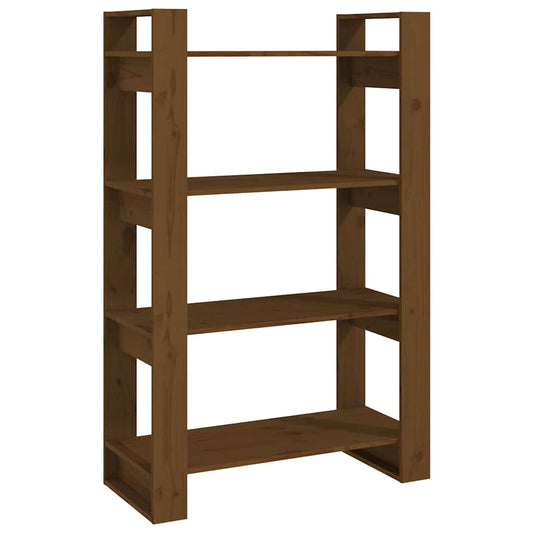 Book Cabinet/Room Divider Honey Brown 80x35x125 cm Solid Wood Book Cabinet/Room Divider Honey Brown 80x35x125 cm Solid Wood