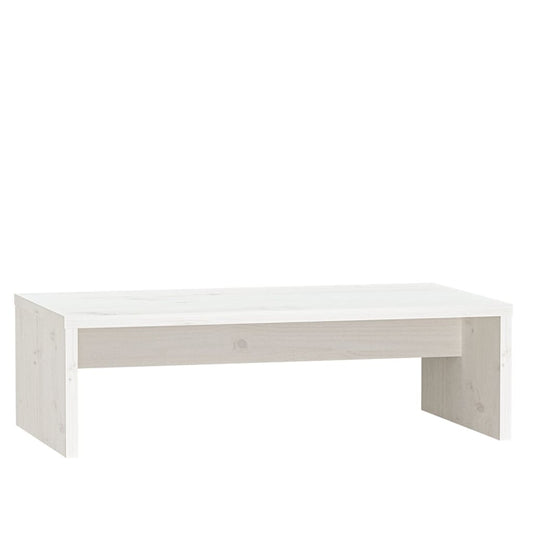Monitor Stand White 50x27x15 cm Solid Wood Pine Monitor Stand White 50x27x15 cm Solid Wood Pine