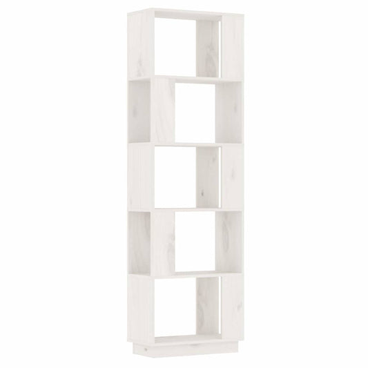 814045 vidaXL Book Cabinet/Room Divider White 51x25x163,5 cm Solid Wood Pine 814045 vidaXL Book Cabinet/Room Divider White 51x25x163,5 cm Solid Wood Pine