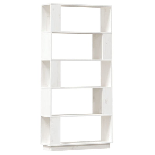 Book Cabinet/Room Divider White 80x25x163,5 cm Solid Wood Pine Book Cabinet/Room Divider White 80x25x163,5 cm Solid Wood Pine