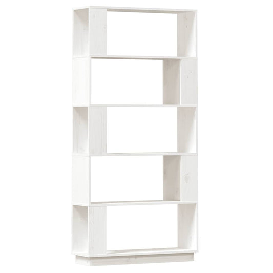 Book Cabinet/Room Divider White 80x25x163.5 cm Solid Wood Pine Book Cabinet/Room Divider White 80x25x163.5 cm Solid Wood Pine