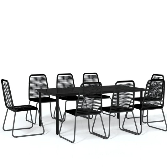 Garden Dining Set | Black Garden Dining Set | Black