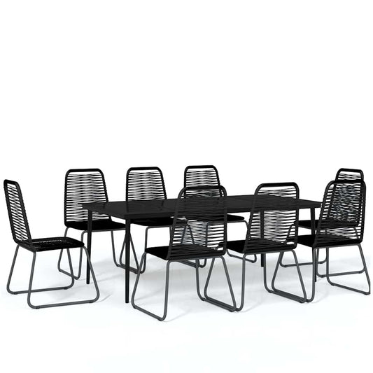 Garden Dining Set | Black Garden Dining Set | Black