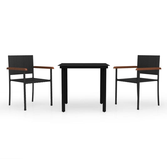 Garden Dining Set | Black Garden Dining Set | Black