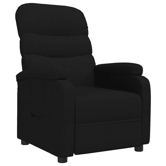 Recliner Chair Black Fabric Recliner Chair Black Fabric