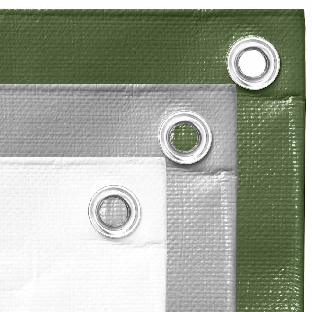 Tarpaulin 260 g/m² 8x8 m Grey HDPE