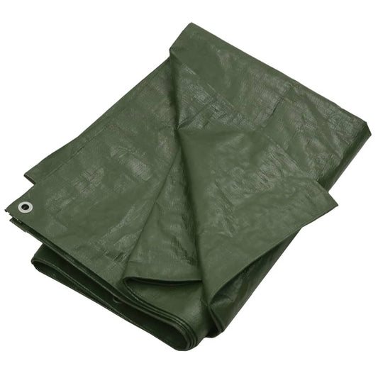 Tarpaulin 180 g/m² 6x10 m Green HDPE Tarpaulin 180 g/m² 6x10 m Green HDPE