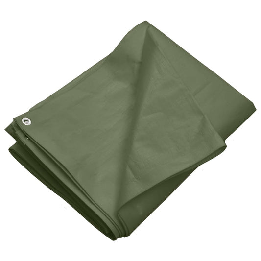 Tarpaulin 260 g/m² 3x4 m Green HDPE Tarpaulin 260 g/m² 3x4 m Green HDPE
