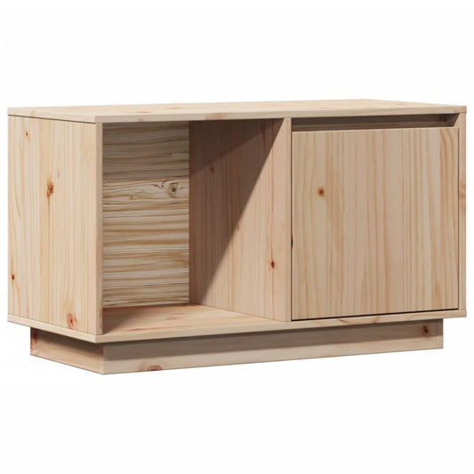 TV Cabinet 74x35x44 cm Solid Wood Pine TV Cabinet 74x35x44 cm Solid Wood Pine