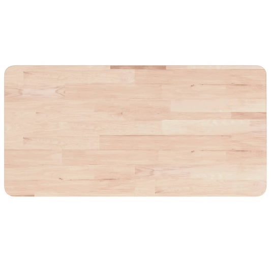 Bathroom Countertop 80x40x1.5 cm Untreated Solid Wood Bathroom Countertop 80x40x1.5 cm Untreated Solid Wood