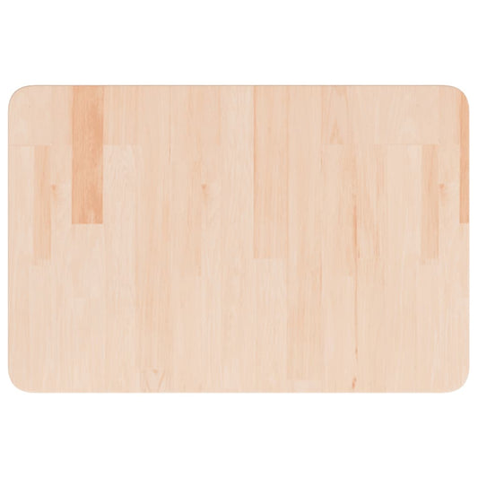 Bathroom Countertop 60x40x1.5 cm Untreated Solid Wood Bathroom Countertop 60x40x1.5 cm Untreated Solid Wood