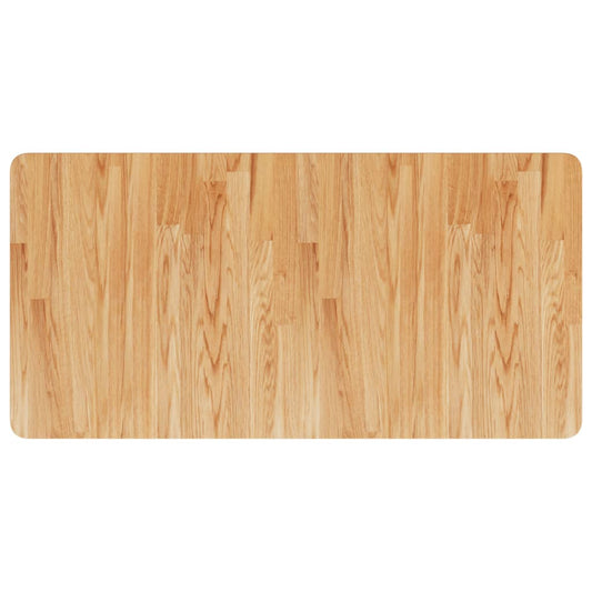 Bathroom Countertop Light Brown 100x50x1.5cm Treated Solid Wood Bathroom Countertop Light Brown 100x50x1.5cm Treated Solid Wood