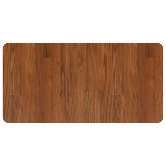 Bathroom Countertop Dark Brown 80x40x1.5cm Treated Solid Wood Bathroom Countertop Dark Brown 80x40x1.5cm Treated Solid Wood