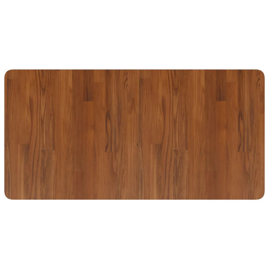Bathroom Countertop Dark Brown 100x50x1.5cm Treated Solid Wood Bathroom Countertop Dark Brown 100x50x1.5cm Treated Solid Wood