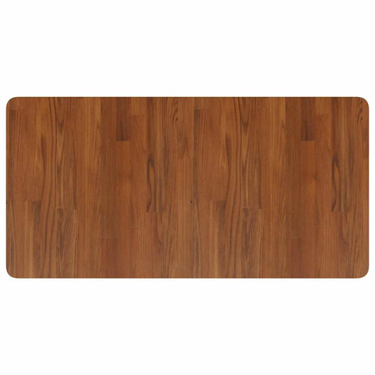 Bathroom Countertop Dark Brown 100x50x1,5cm Treated Solid Wood Bathroom Countertop Dark Brown 100x50x1,5cm Treated Solid Wood