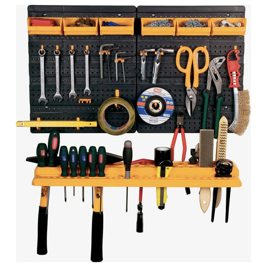 Tool Wall 646x385 mm 26 Tool Holders PP Tool Wall 646x385 mm 26 Tool Holders PP
