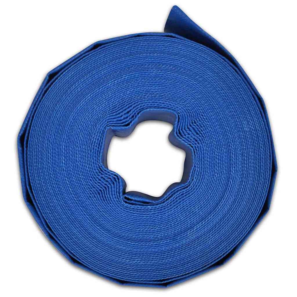 151799 vidaXL Flat Hose 50 m 3" PVC