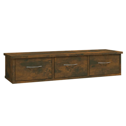 815081 vidaXL Wall Cabinet Smoked Oak 88x26x18,5 cm Engineered Wood 815081 vidaXL Wall Cabinet Smoked Oak 88x26x18,5 cm Engineered Wood