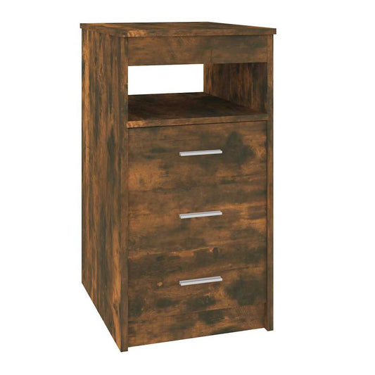 815093 vidaXL Drawer Cabinet Smoked Oak 40x50x76 cm Engineered Wood 815093 vidaXL Drawer Cabinet Smoked Oak 40x50x76 cm Engineered Wood
