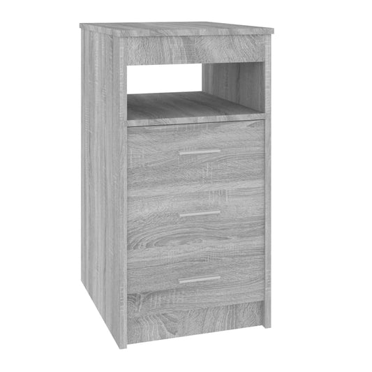 Drawer Cabinet | Grey Sonoma | Engineered wood | Compact | Drawer Cabinet Drawer Cabinet | Grey Sonoma | Engineered wood | Compact | Drawer Cabinet