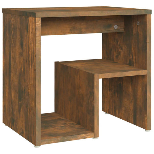 815177 vidaXL Bed Cabinet Smoked Oak 40x30x40 cm Engineered Wood 815177 vidaXL Bed Cabinet Smoked Oak 40x30x40 cm Engineered Wood