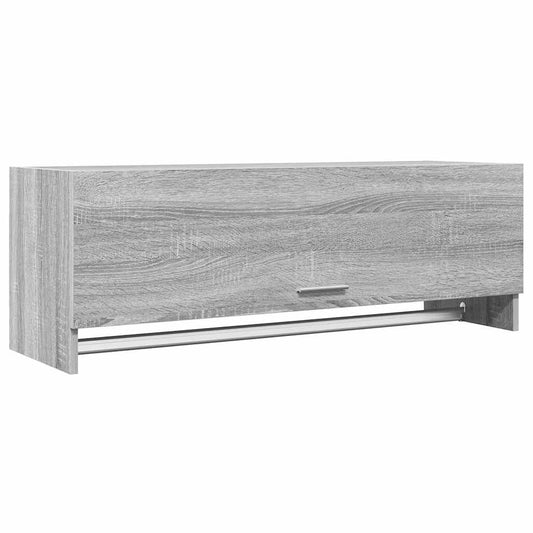 815214 vidaXL Wardrobe Grey Sonoma 100x32,5x35 cm Engineered Wood 815214 vidaXL Wardrobe Grey Sonoma 100x32,5x35 cm Engineered Wood