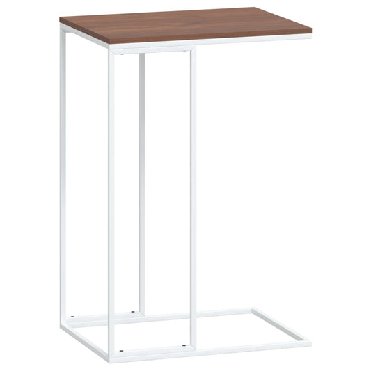 Side Table White 40x30x59 cm Engineered Wood Side Table White 40x30x59 cm Engineered Wood