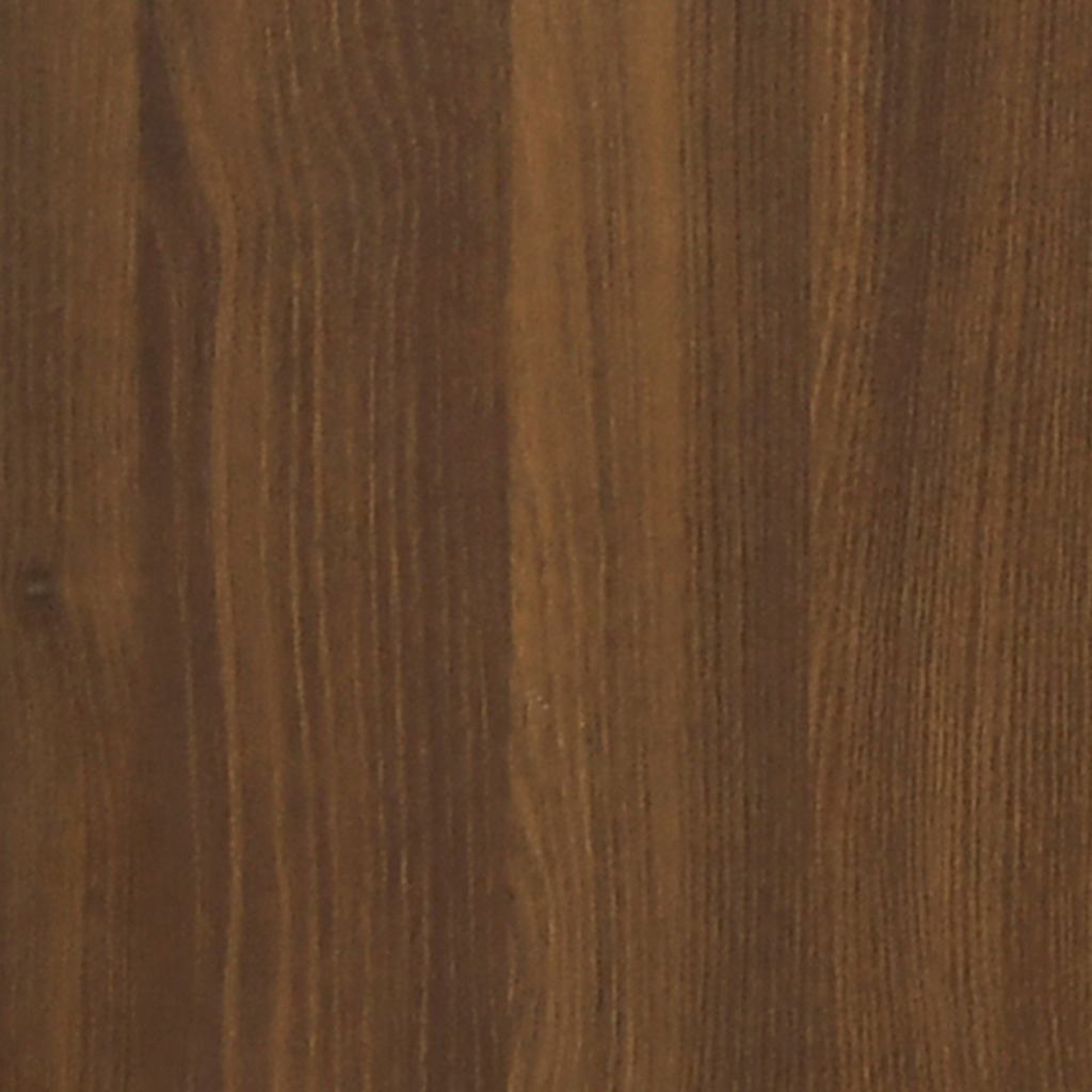 Bedside Cabinets 2 pcs with Drawer Brown Oak