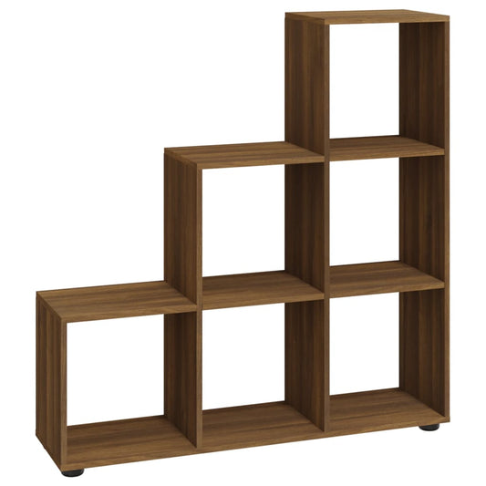 Staircase Bookcase Brown Oak 107 cm Engineered Wood Staircase Bookcase Brown Oak 107 cm Engineered Wood