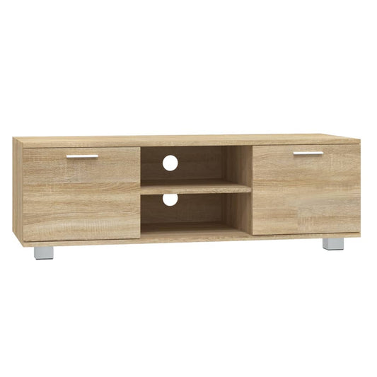 TV Cabinet Sonoma Oak 120x40.5x35 cm Engineered Wood TV Cabinet Sonoma Oak 120x40.5x35 cm Engineered Wood