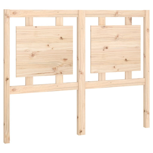 Bed Headboard 125.5x4x100 cm Solid Pine Wood Bed Headboard 125.5x4x100 cm Solid Pine Wood